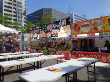 ラーメン以外の飲食ブース