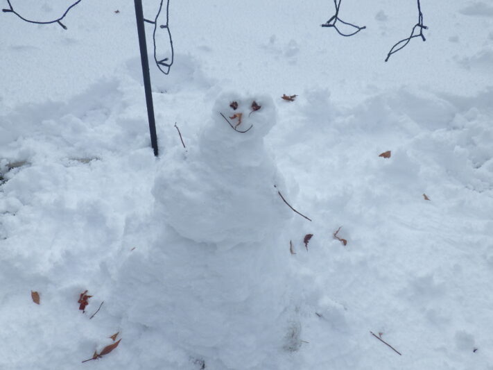 1124西3丁目雪だるま