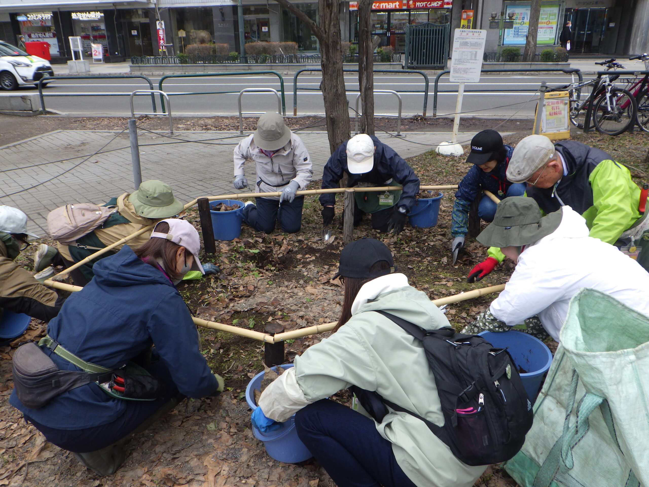 0413西5丁目森の花壇