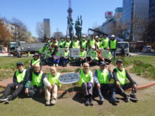 0416春花壇植え込み