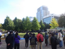 西7ベンチ塗装_全体挨拶