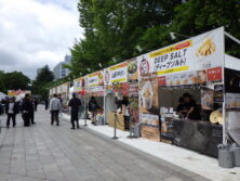 西5よさこいソーラン祭り会場北のフードパーク北側の画像