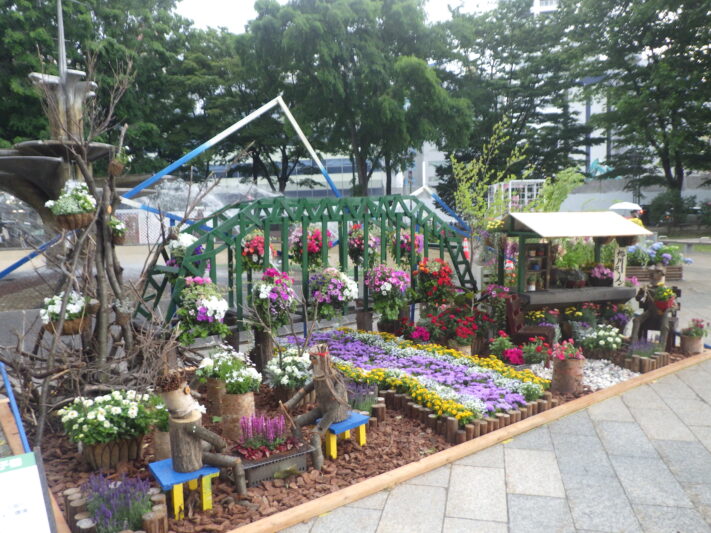 R7大通公園ガーデニング甲子園花壇