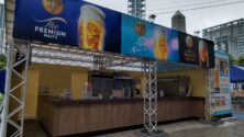 さっぽろ大通ビアガーデンの西5丁目サントリービアスタンドの画像