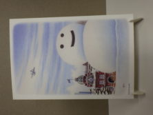 鈴木周作ポストカード冬の道庁赤レンガ庁舎の画像