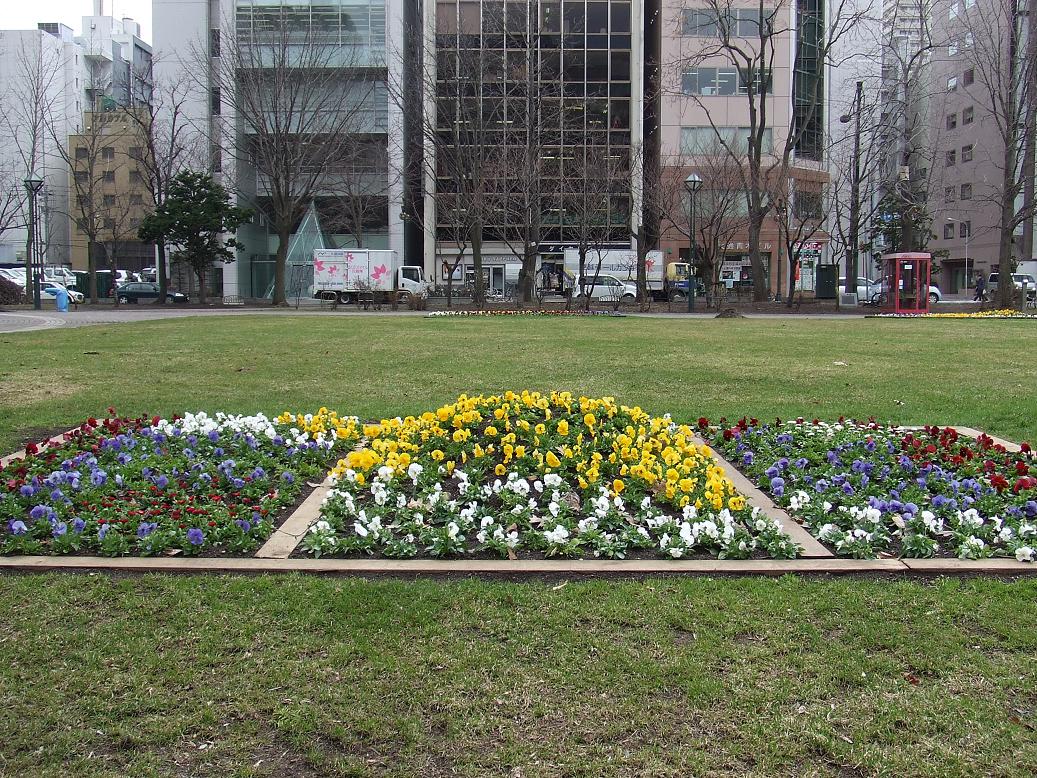 春花壇 大通公園 公益 財団法人 札幌市公園緑化協会