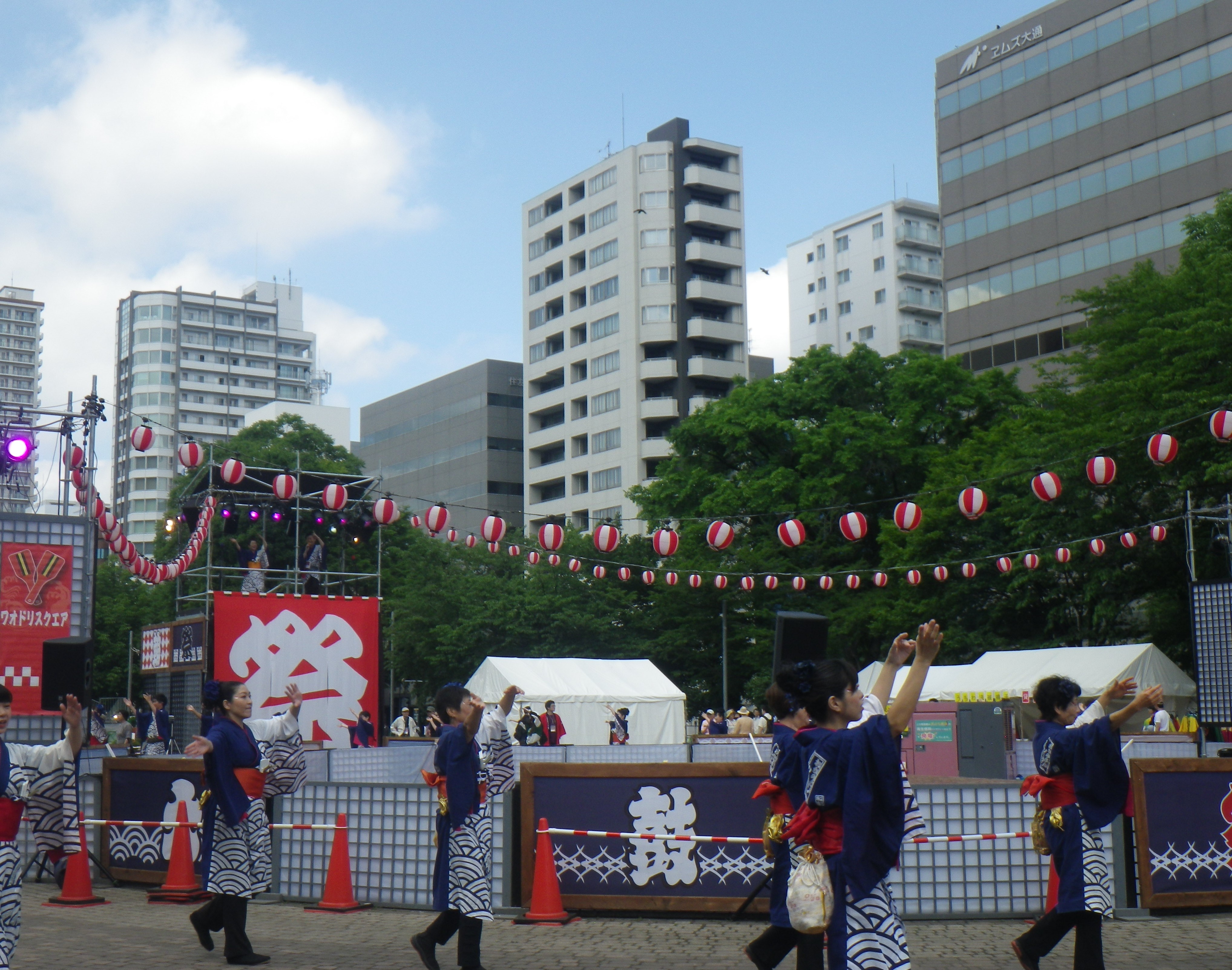 第28回yosakoiソーラン祭り 大通公園 公益 財団法人 札幌市公園緑化協会